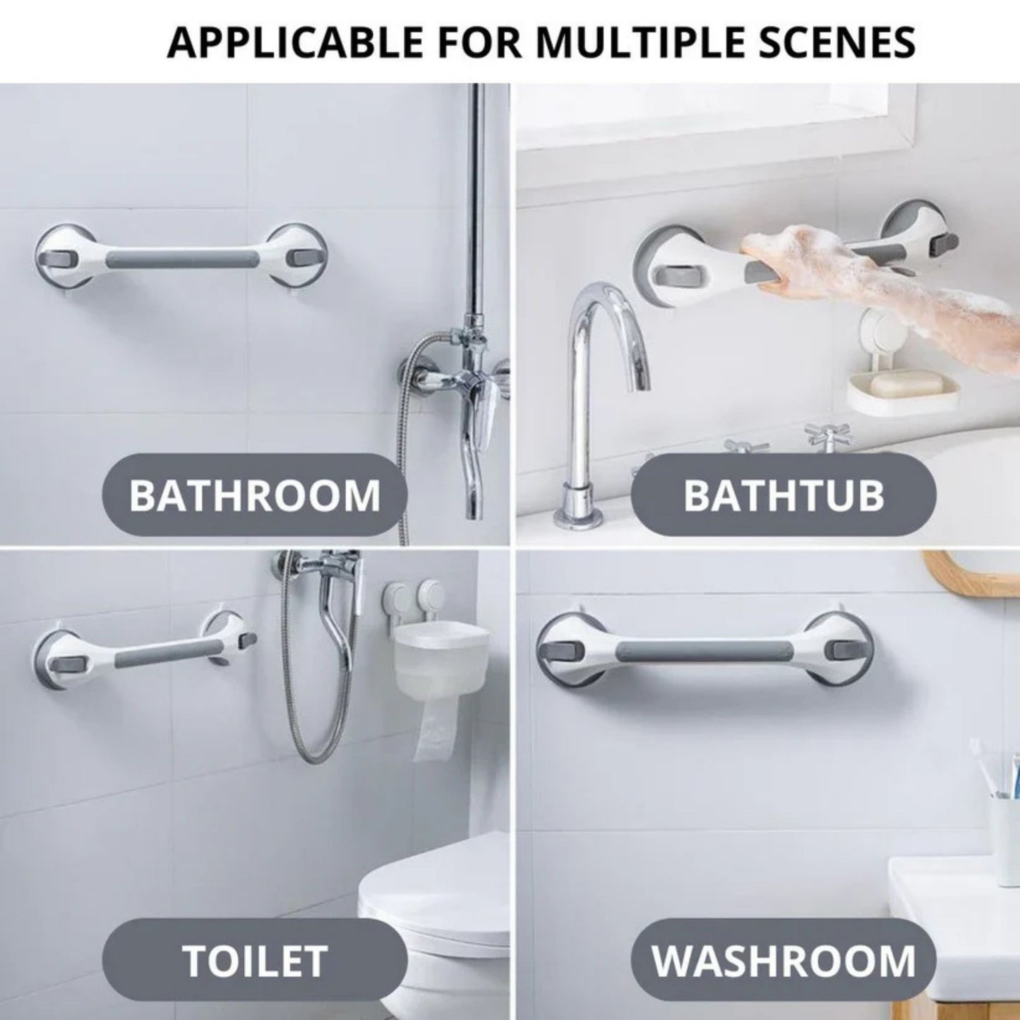 Alustra® Shower Grab Bar