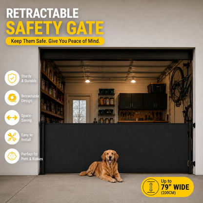 Retractable Mesh Safety Gate